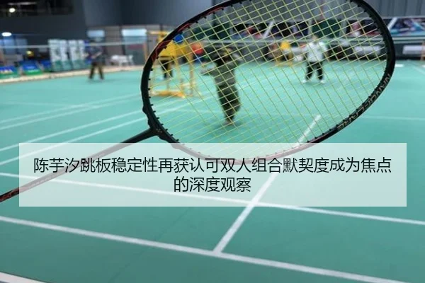 陈芋汐跳板稳定性再获认可双人组合默契度成为焦点的深度观察
