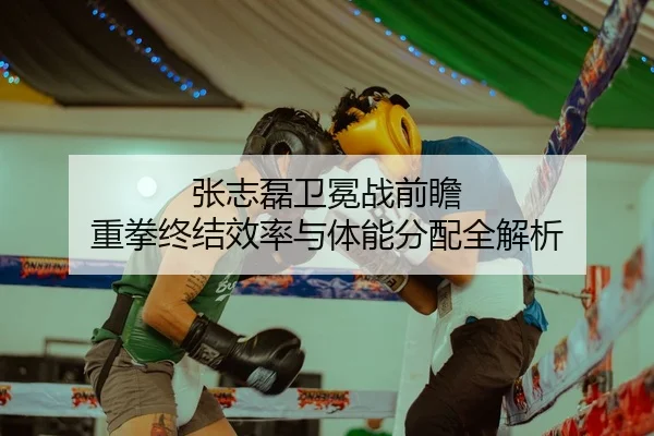 张志磊卫冕战前瞻 重拳终结效率与体能分配全解析